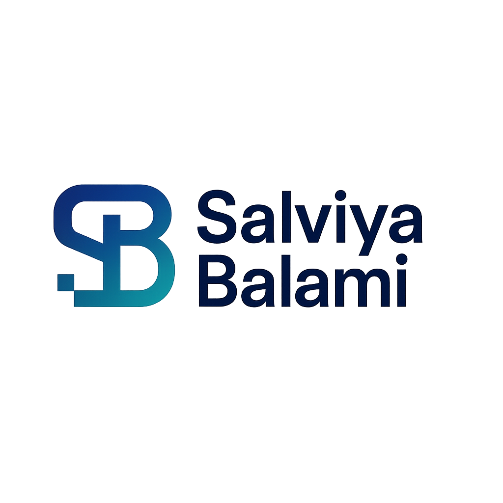 Logo that reads: SB - Savliya Balami